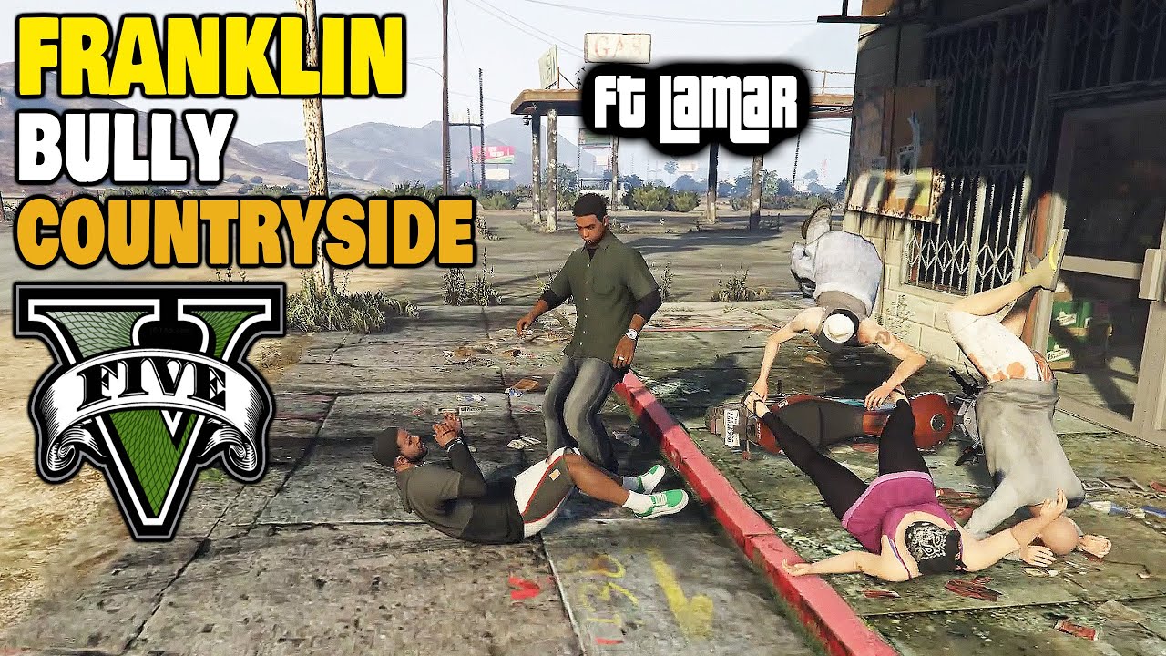 Франклин Ламар: Хулиганы и драчуны. Часть 2 &mdash; GTA V