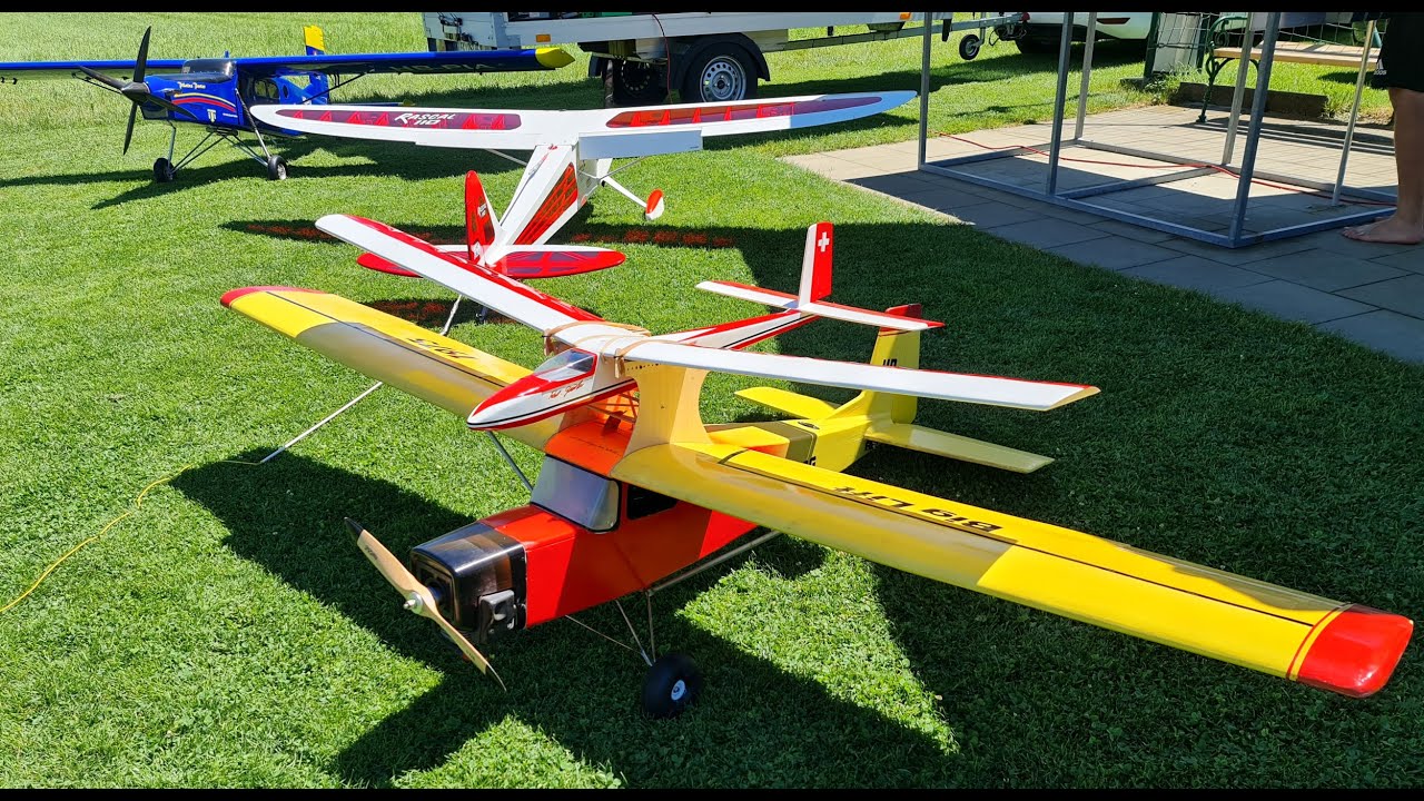 RETRO RC SHOW - Huckepack Big Lift Multiplexx  + Dandy von Graupner