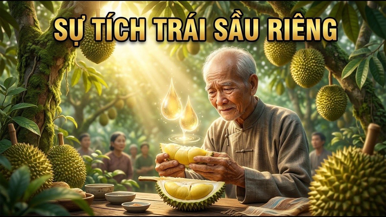 SỰ TÍCH TRÁI SẦU RIÊNG