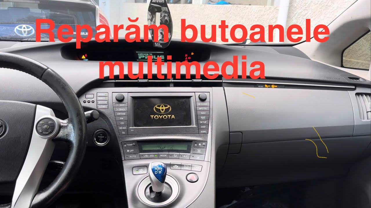 Reparam butoanele multimedia #prius #priuslife #prius30 #automobile #autoelectrician 