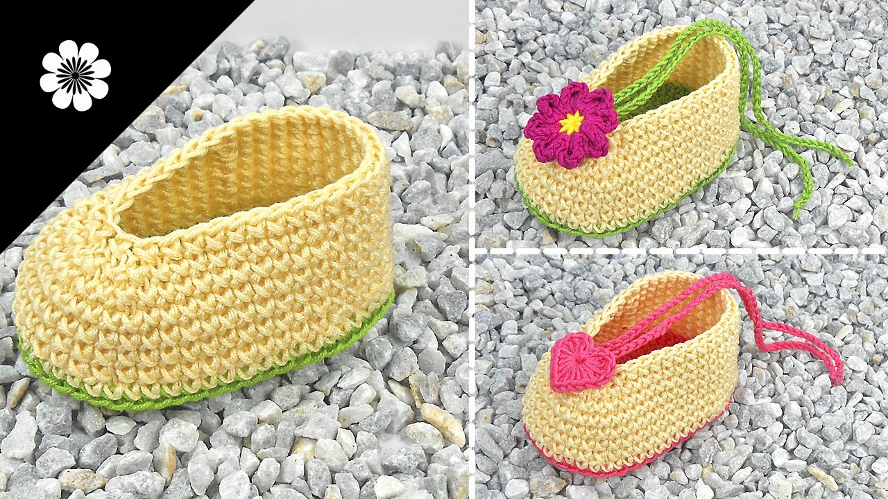 ZAPATO PARA BEBÉ A CROCHET #01 (0-3 meses) | Patrones Valhalla