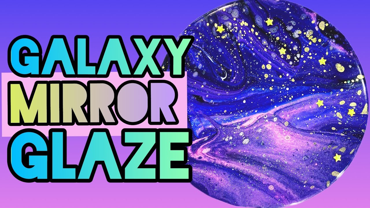 ЛЕГКАЯ ЗЕРКАЛЬНАЯ ГЛАЗУРЬ GALAXY!