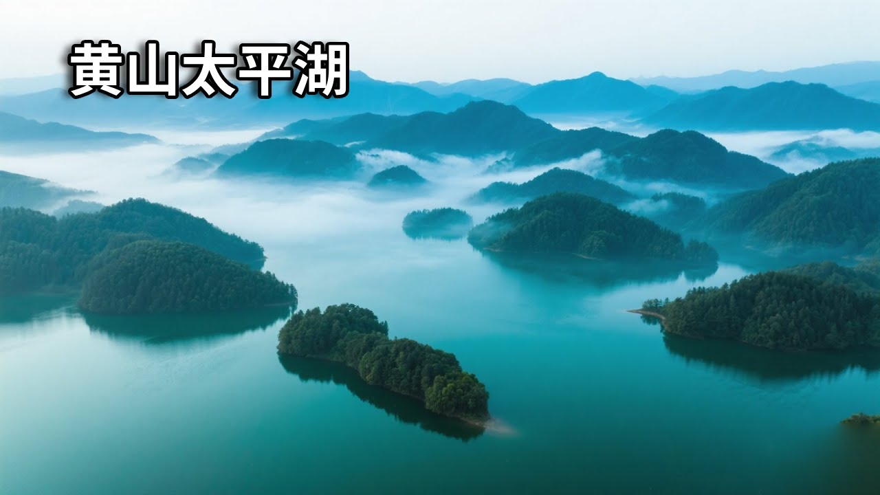 游览黄山太平湖，江南烟雨中，朦胧而富有诗意，宛若人间仙境【行走世界的北京老刘】