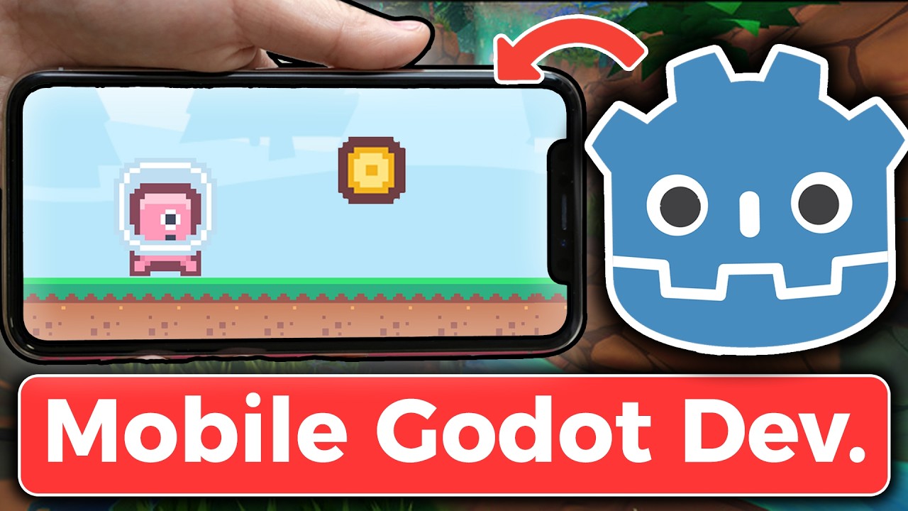 📱How To MAKE GAMES in Mobile with Godot🎮 (Quick Start Guide)