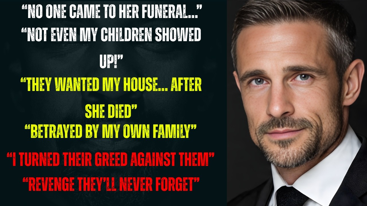 “At My Wife’s Funeral, Only Strangers Came… My Children Wanted the House”