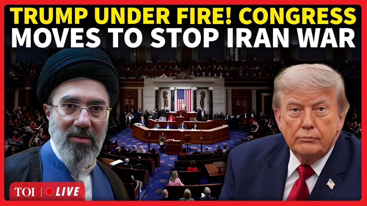 LIVE: Congress' Big Move To Curb Trump's Iran War Powers; Shock Voting Gets Underway