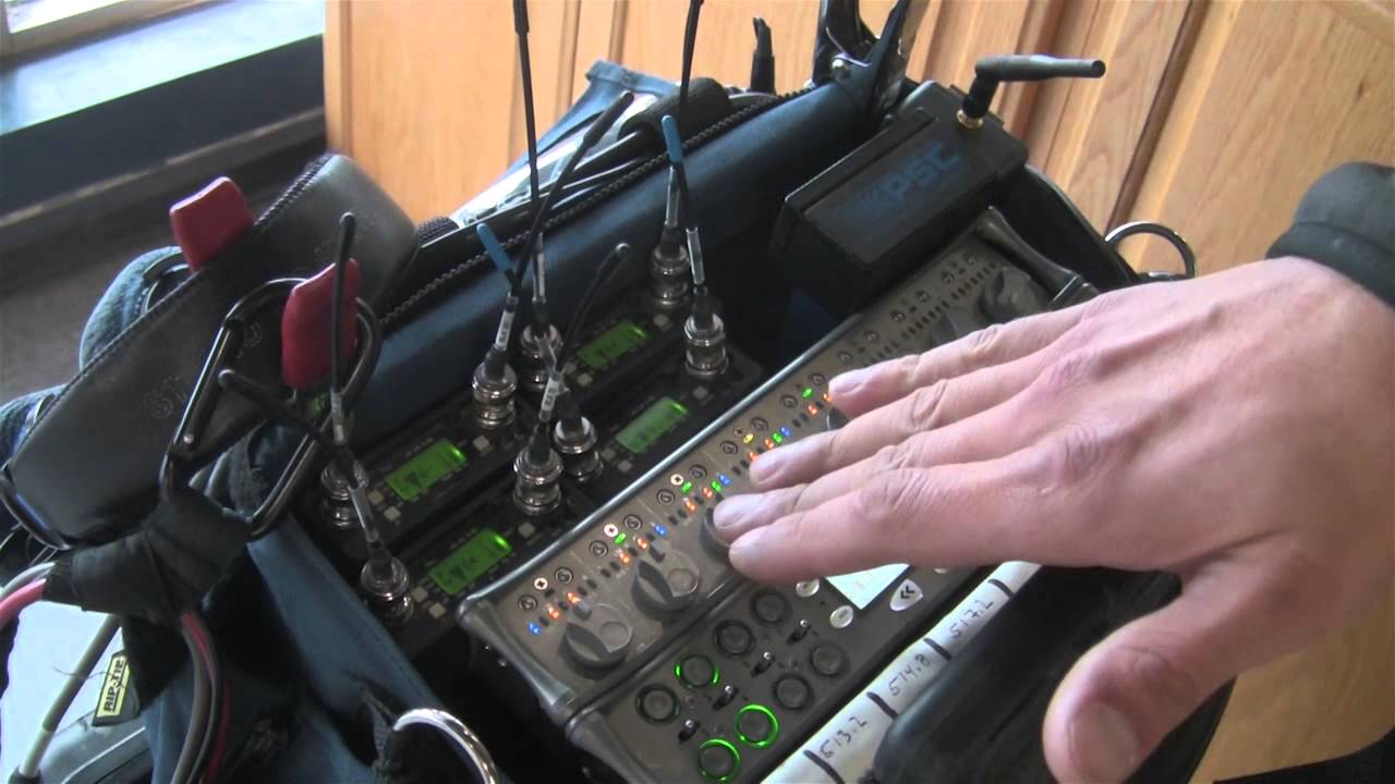 Gamers 3: Hands of Fate - BTS with Dave Richards as sound mixer and boom operator