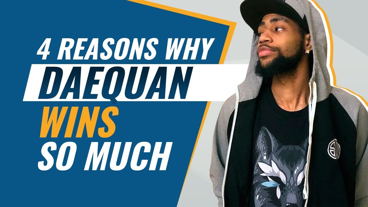 4 Reasons why Daequan WINS SO MUCH | (Fortnite Battle Royale PRO Tips)
