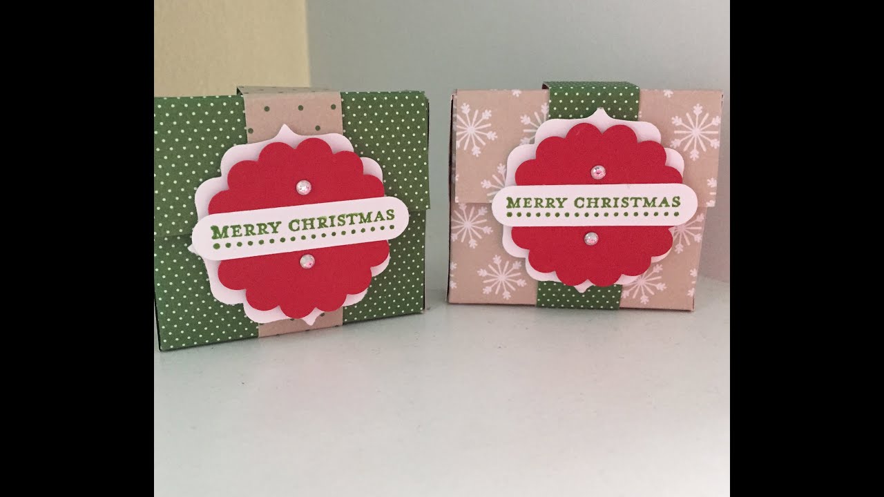Ghirardelli Treat Box Tutorial