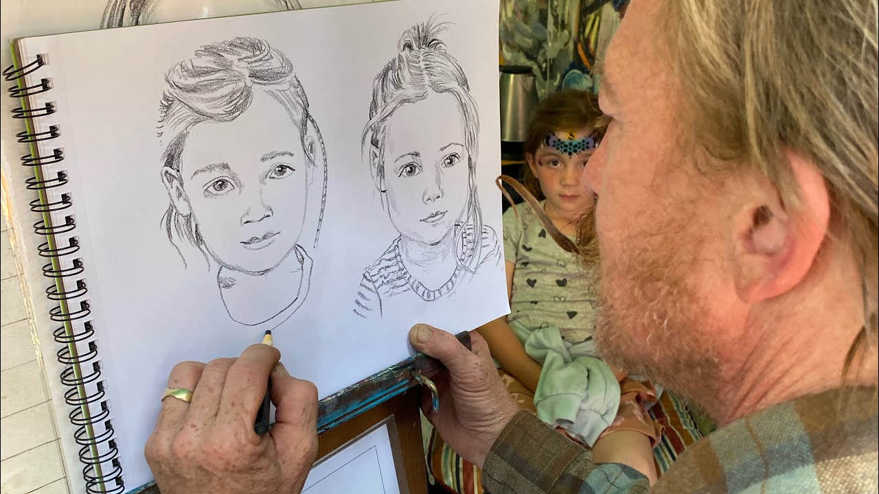 Hand-drawn Portrait!  