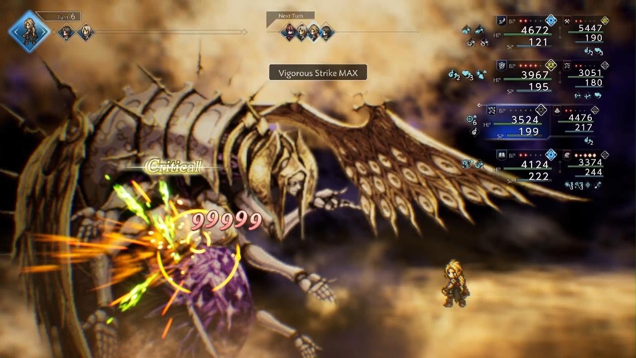 OCTOPATH TRAVELER 0: Orsazantos Boss Fight