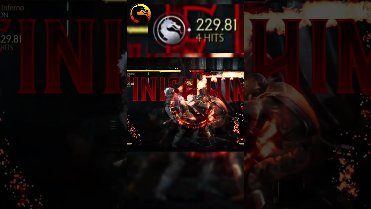 Scorpion&rsquo;s CLEANEST Brutality Combo &ndash; Too Easy & Too Savage! | MK11 #infinitecombo #gamer #gamergame
