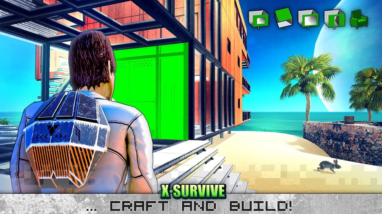 X Survive: Building Sandbox / Creative Open World Crafting & Building / FREE iOS & Android Games