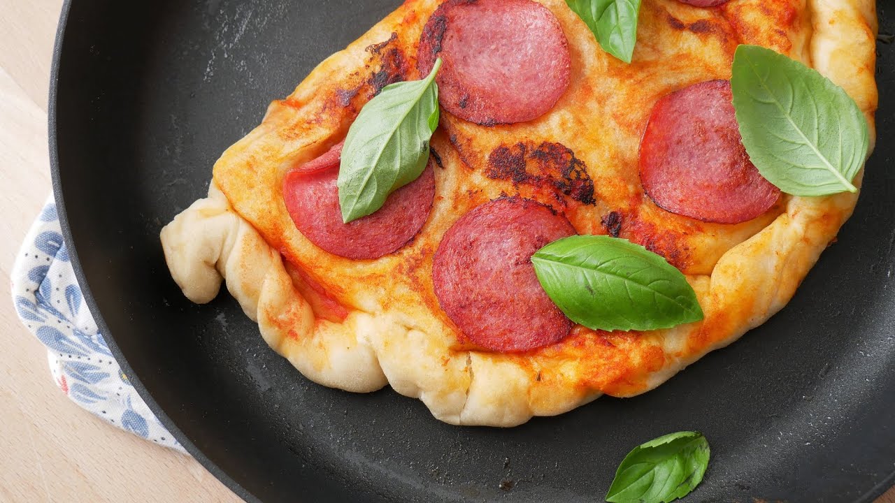 Pfannen Pizza 