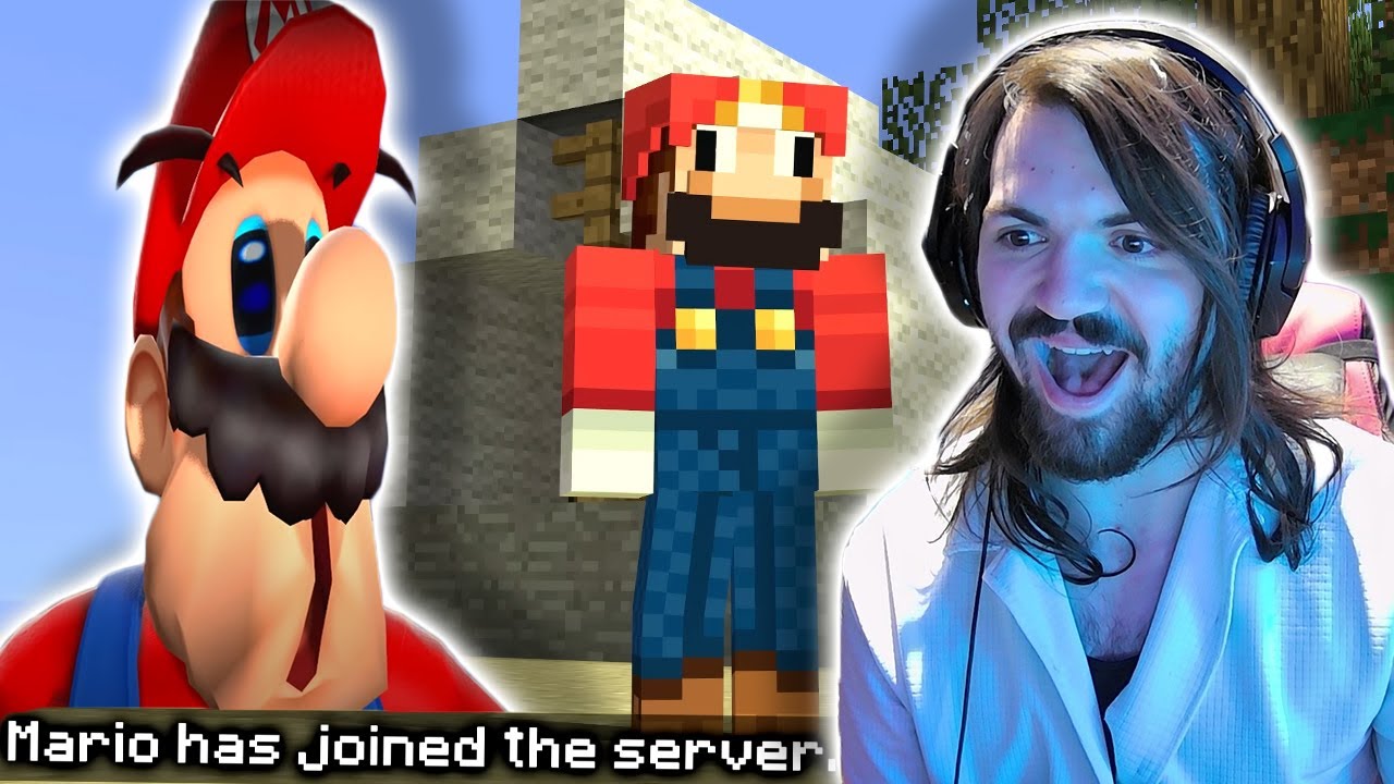 MINECRAFT MARIO!? - SMG4: Странные игры про Марио, похожие на...