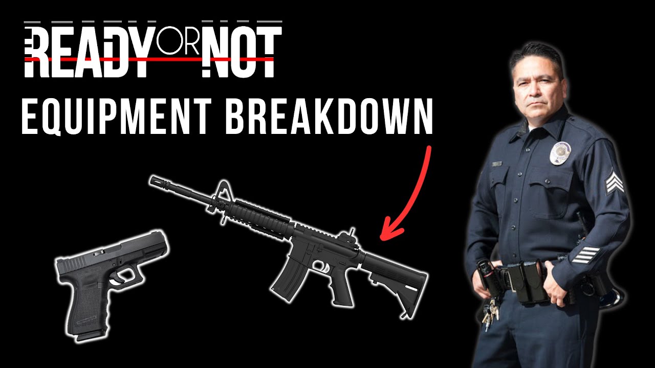 SWAT COMMANDER breaks down the EQUIPMENT in Ready Or Not - My Realistic SWAT Loadout