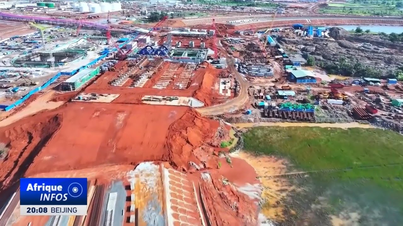 Guinée : démarrage de l'exploitation du gisement de fer de Simandou