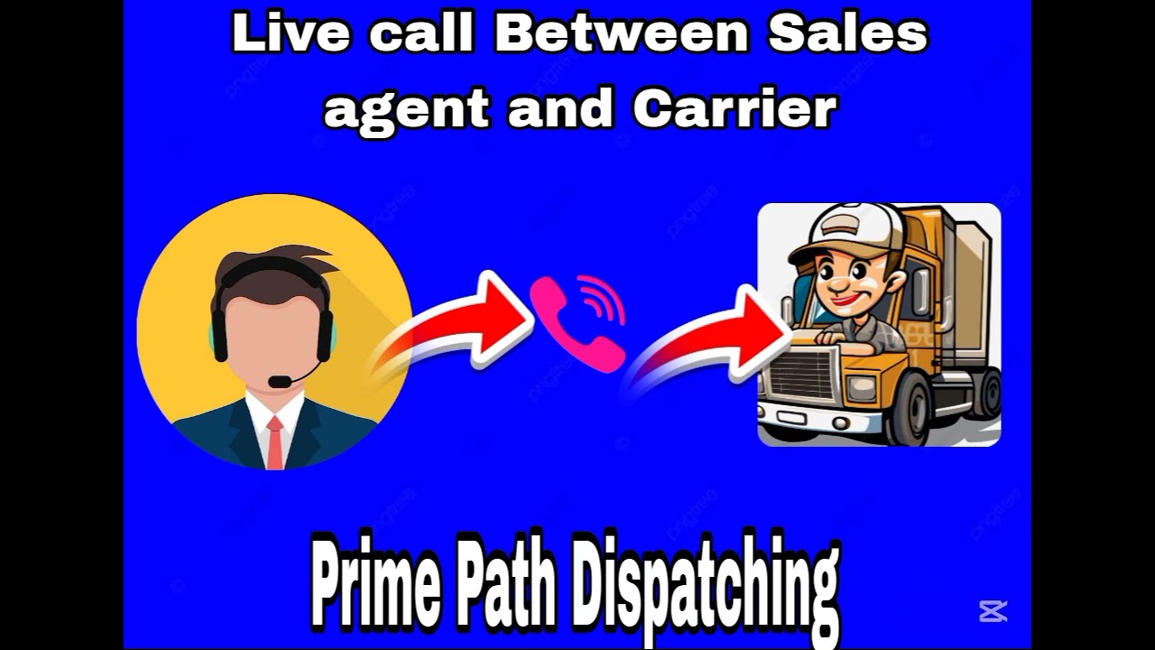 Live Call between Sales Agent and Carrier || USA Truck Dispatching Services