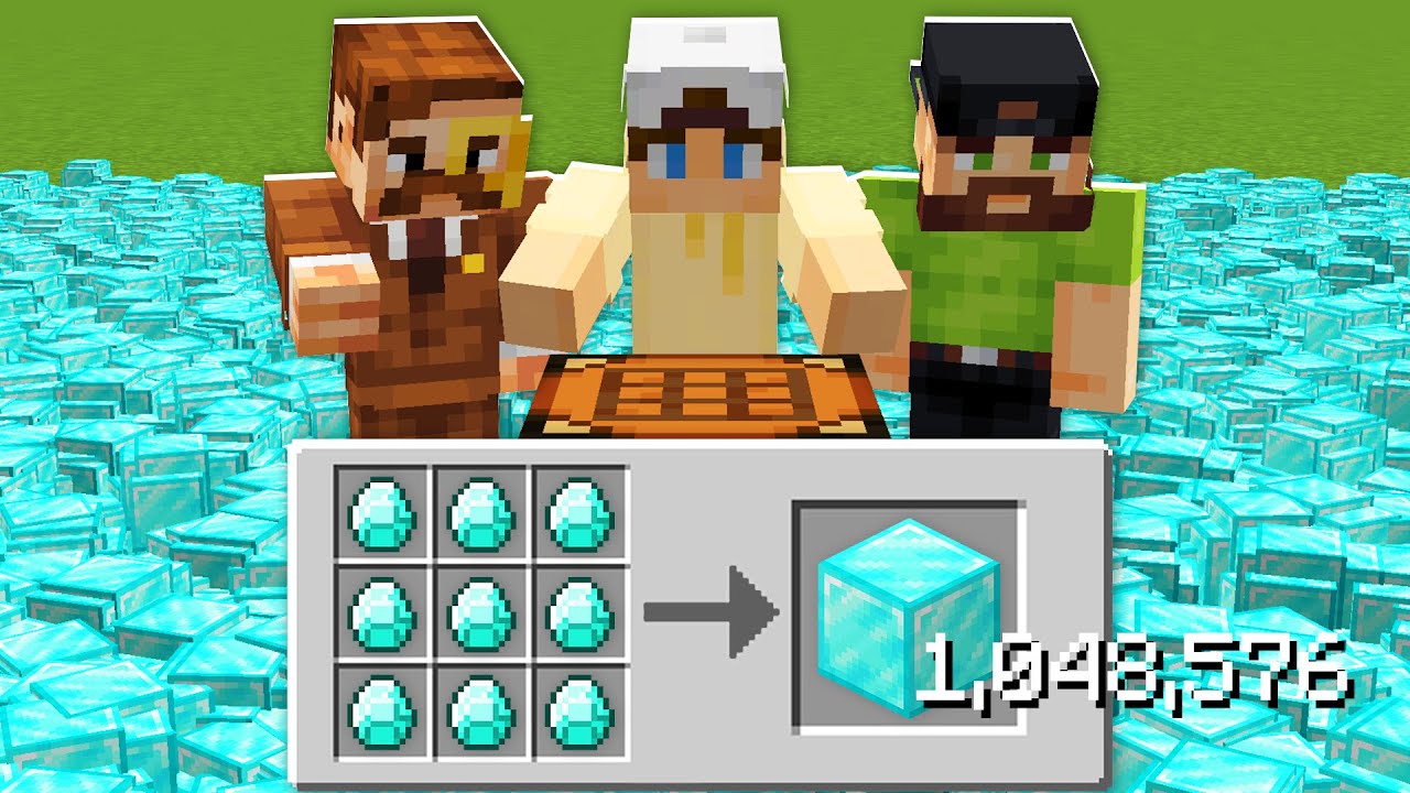 Minecraft, But Crafts Multiply 1,048,576 Times...