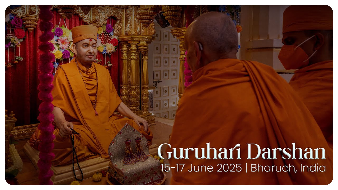 Guruhari Darshan, 15-17 Jun 2025, Bharuch, India