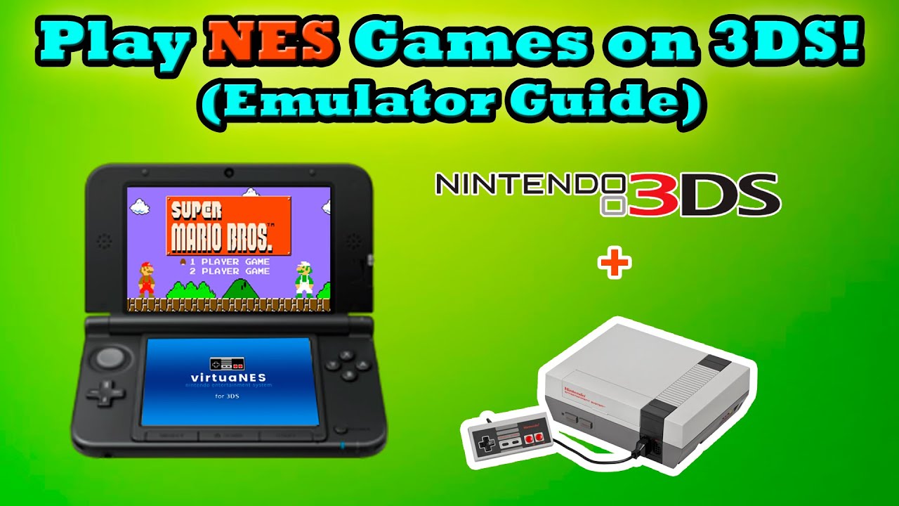 Play NES Games on 3DS (VirtuaNES Emulator Guide 2023)