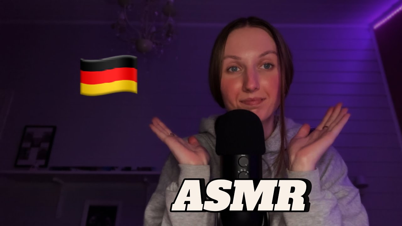 ASMR Tingly German Trigger Words🇩🇪