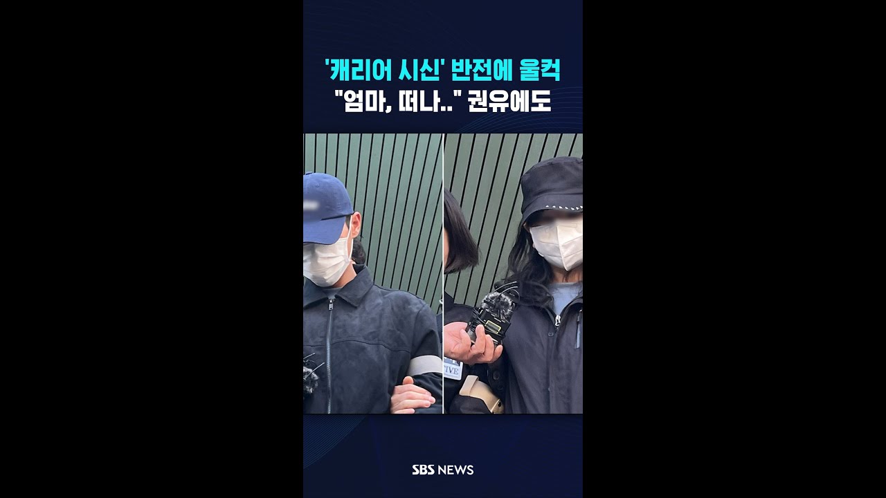 '캐리어 시신' 반전에 울컥 