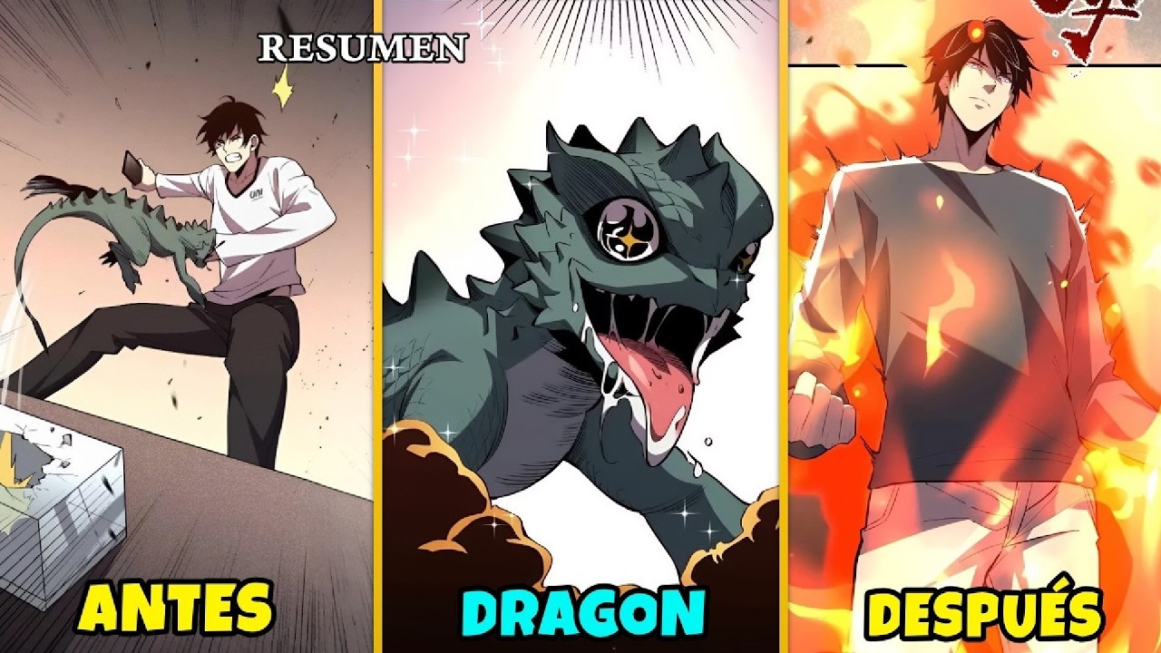 Todos Huían Del Apocalipsis, Él Despertó Sistema Tras Mordida Dragón | Resumen manhwa