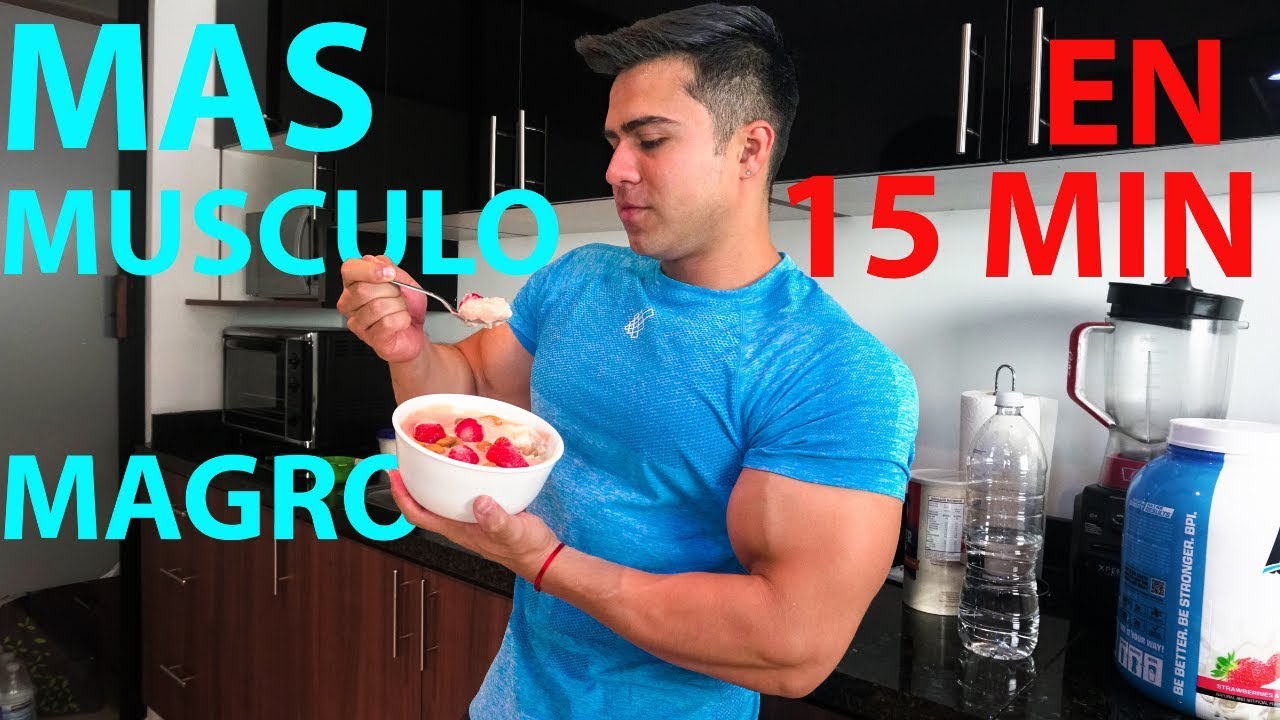 AVENA PARA GANAR MASA MUSCULAR I FACIL Y RAPIDO I ISMAEL MARTINEZ