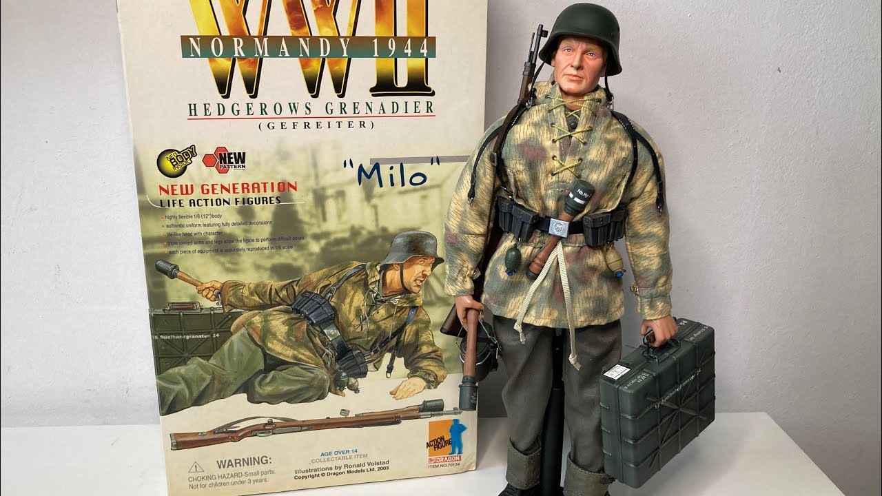 MILO - REF. 70134 - DRAGON MODELS WWII - 1/6 SCALE MILITARY FIGURES