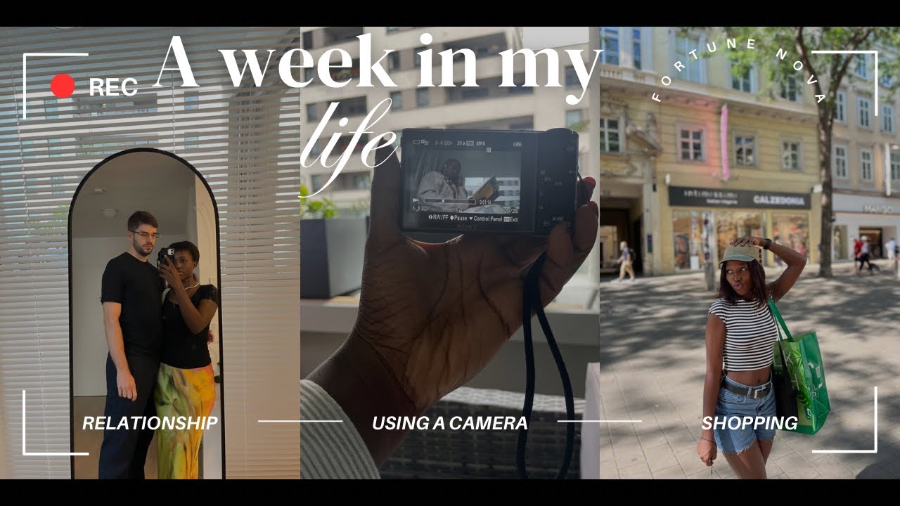 Shopping, Filming on a camera for the first time + visiting family & meeting a friend| WEEKLY VLOG