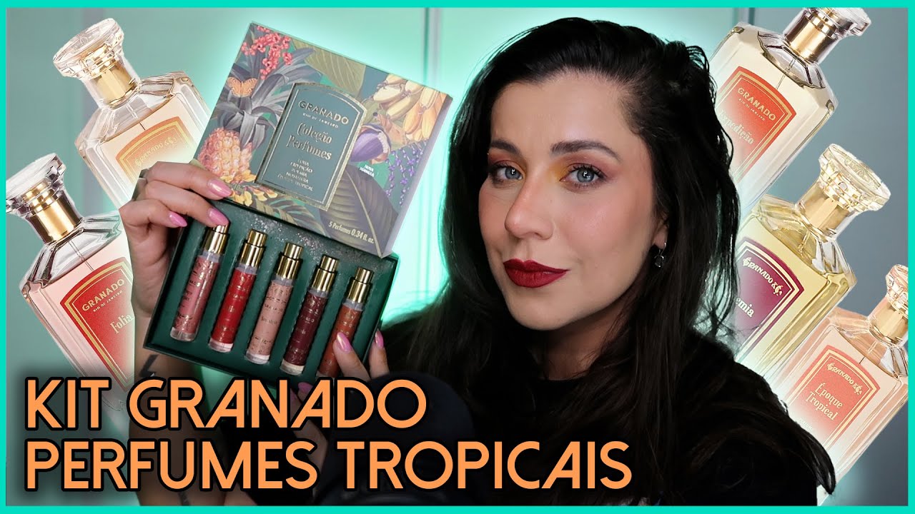 KIT GRANADO PERFUMES TROPICAIS
