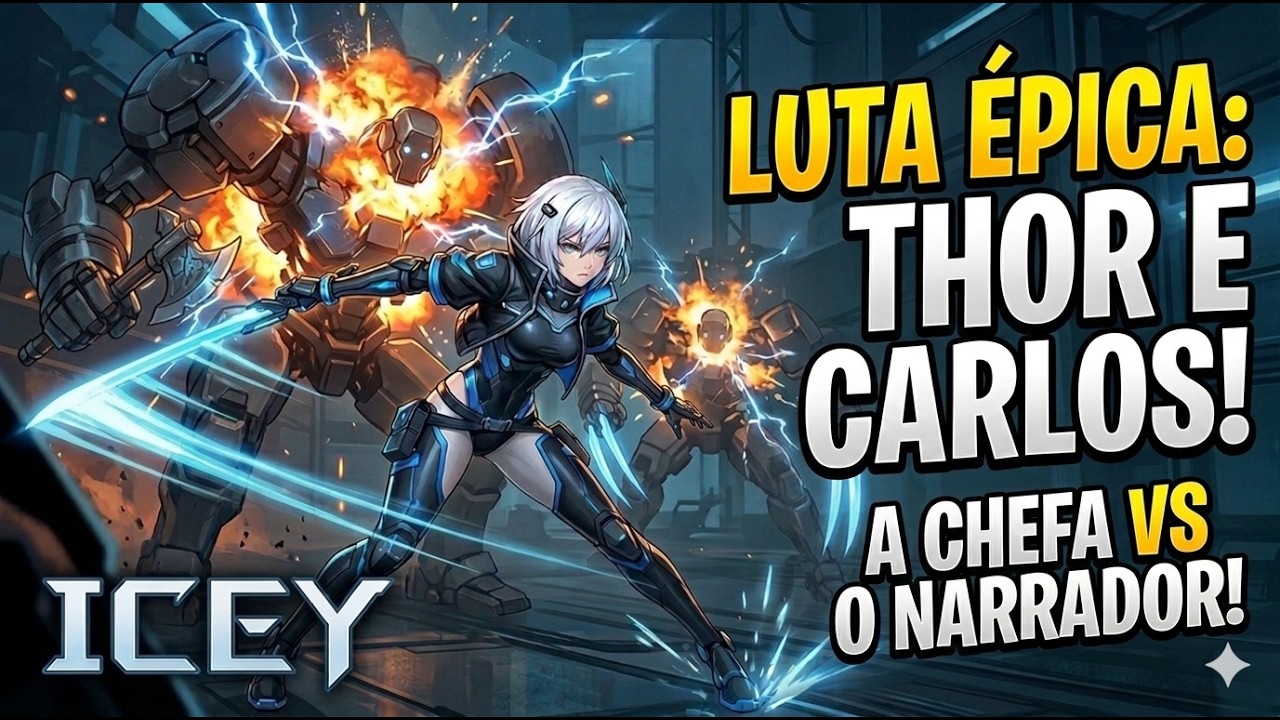 ICEY: ENCONTREI O THOR E O CARLOS! (E o Narrador ficou bravo...)