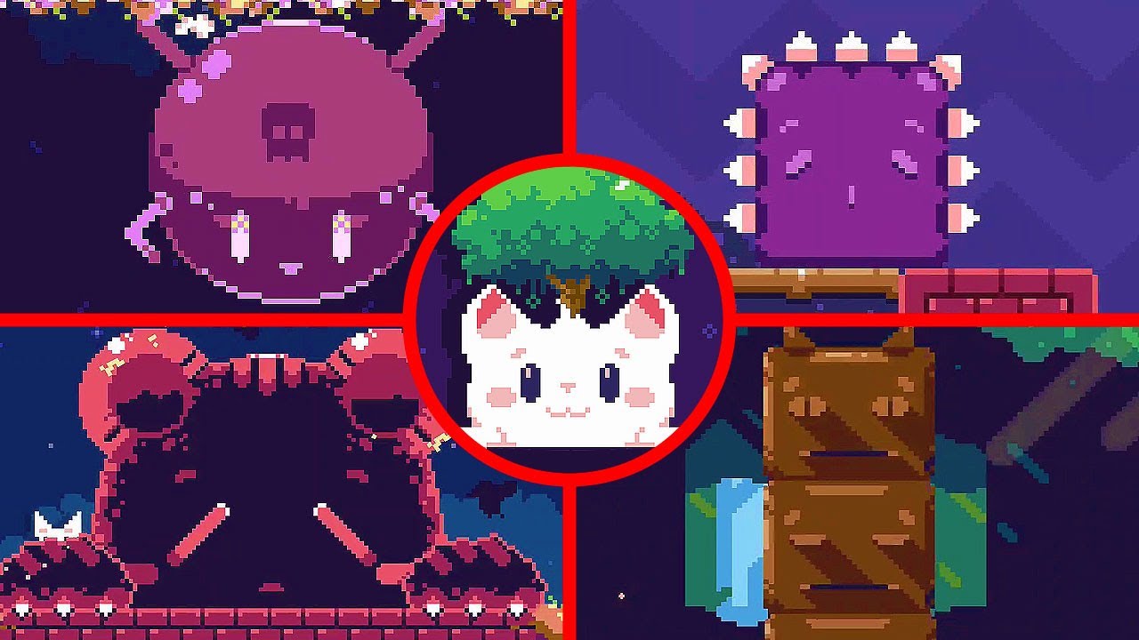 Cat Bird - All Bosses + Ending (Boss Fight) 1080P 60 FPS