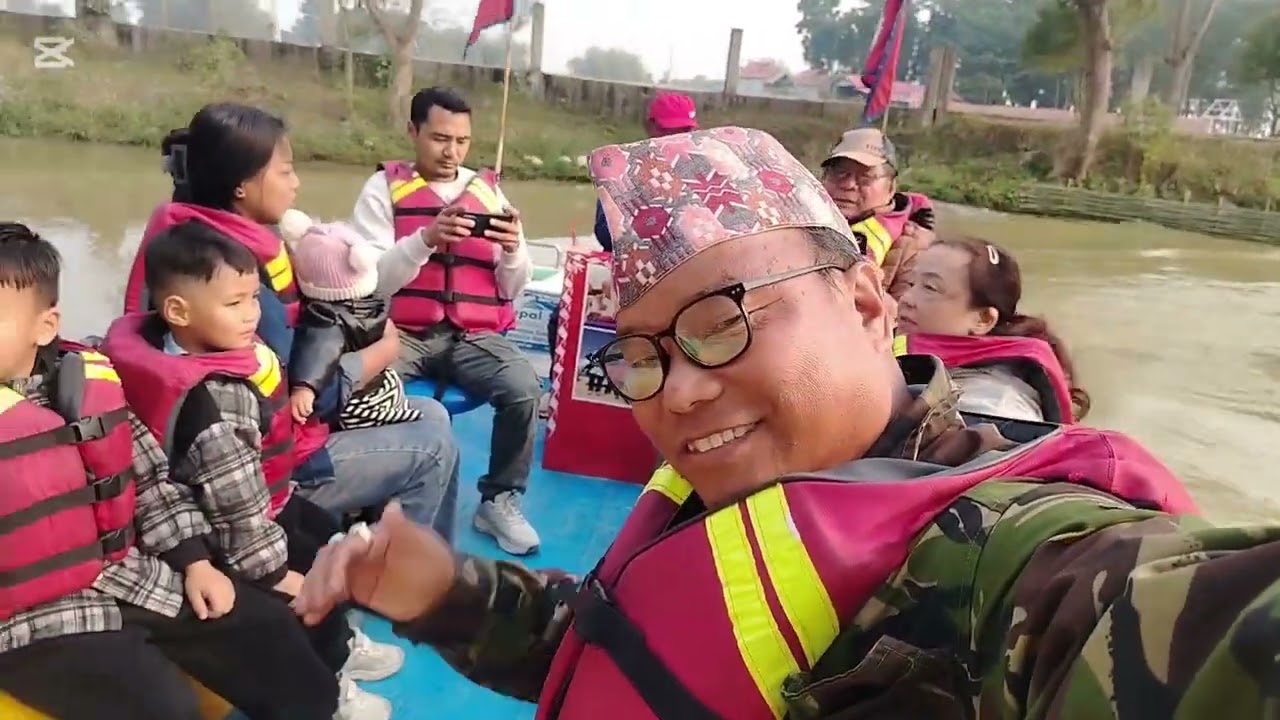 बिराटनगर देखि तल्लो बाटो फर्किने क्रममा हाम्रो दमक वडा नम्बर १० मा रहेको इन्द्रेणी ताल पनि घुम्दै 👌
