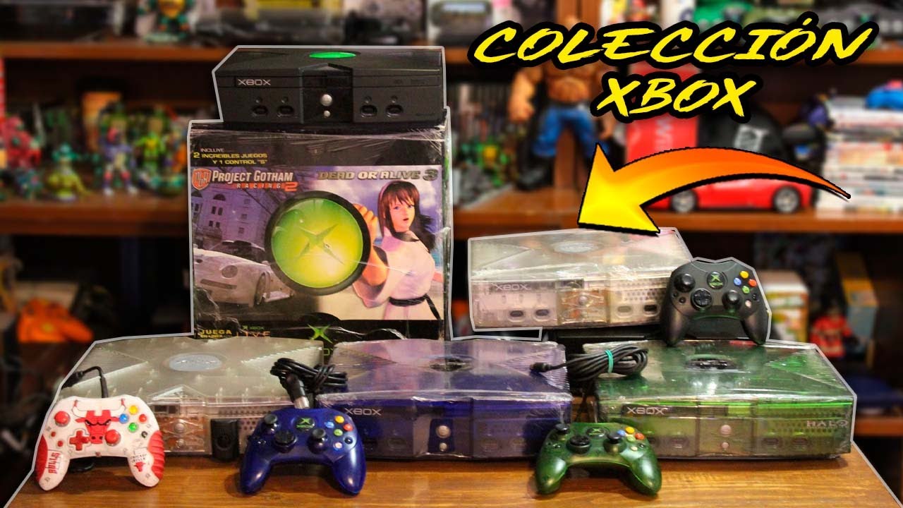 COLECCIÓN DE XBOX | CONSOLAS EDICIÓN ESPECIAL CRISTAL HALO 1 Y 2