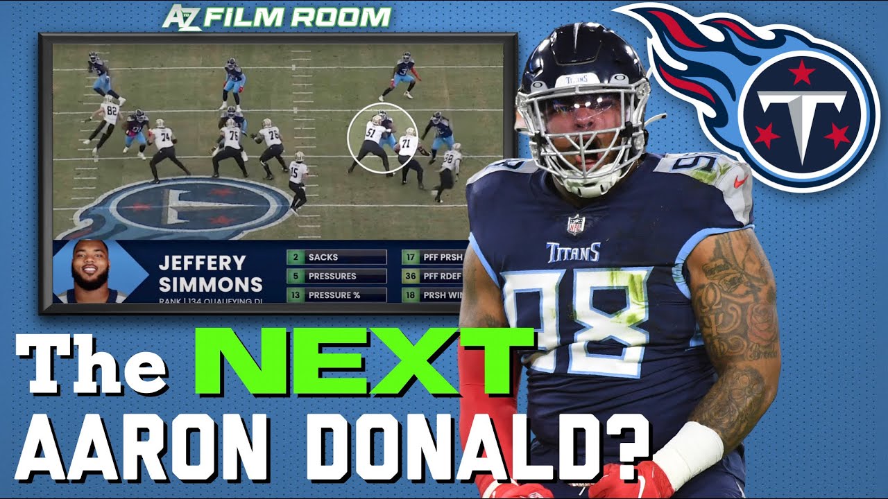 Titans Jeffery Simmons Looks Like the NEXT Aaron Donald: Film Breakdown