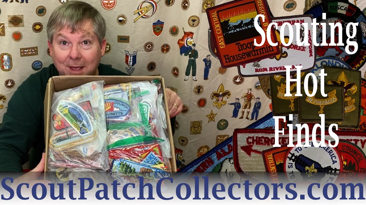 Recycling A Boy Scout Patch Collection From New England Unboxing Video