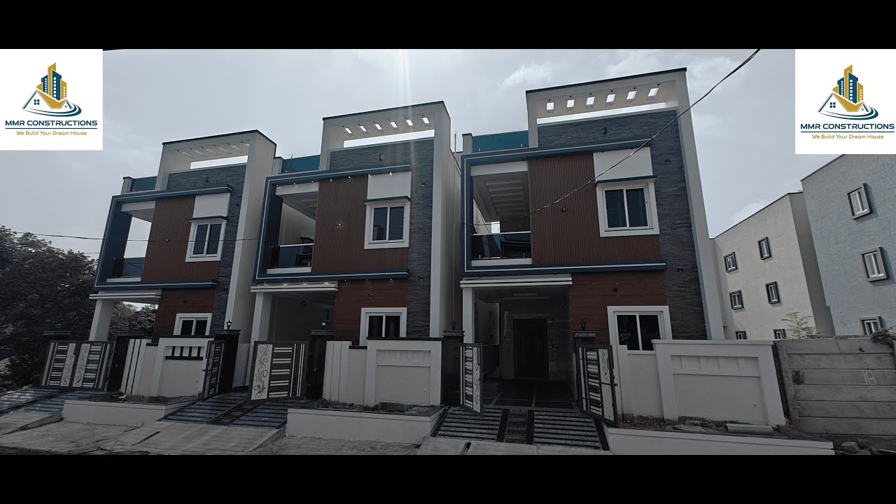WEST FACING || 155 YARDS || 2500 SFT || 23.3*60 D || 3 BHK DUPLEX || HMDA || YAPRAL ||8686860172