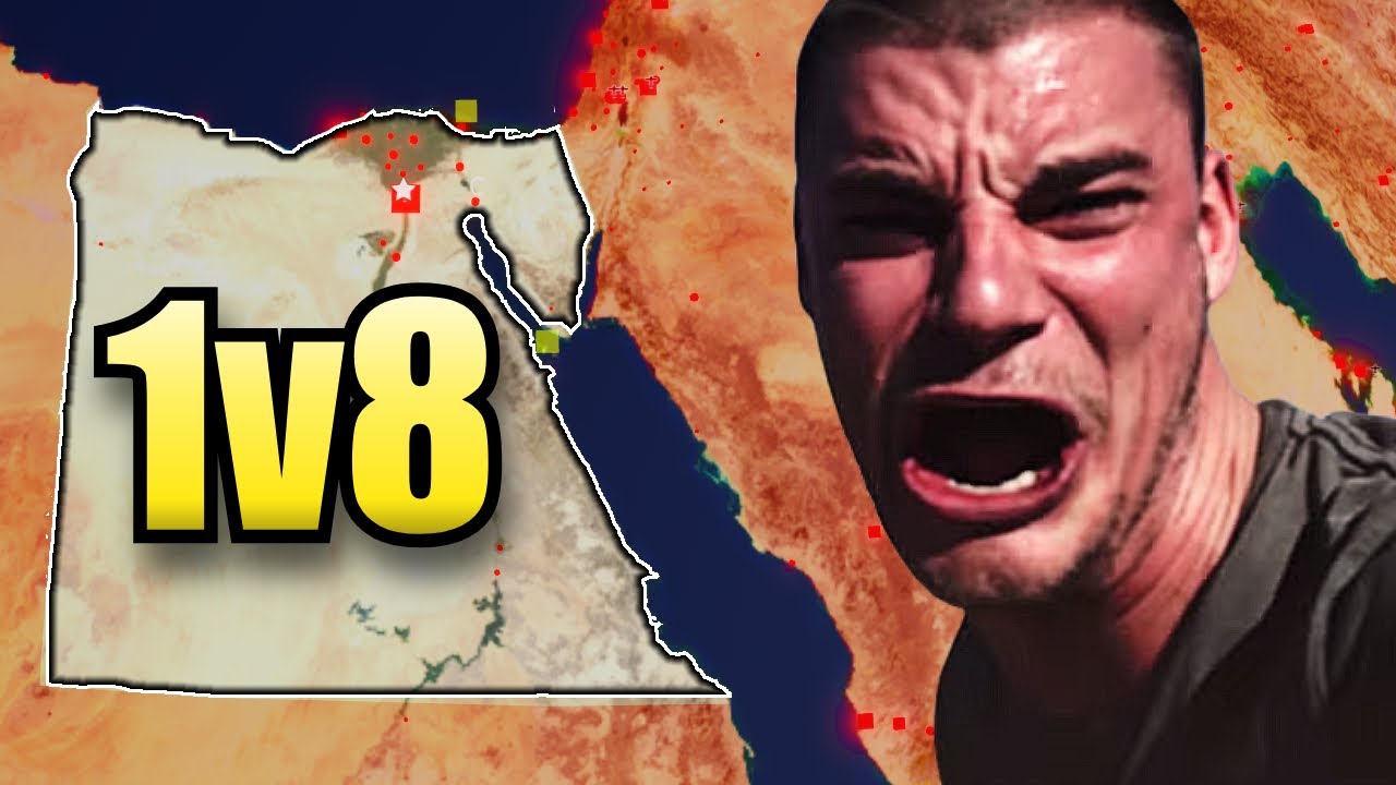 I Fought the ENTIRE Server as Egypt in Rise of Nations!