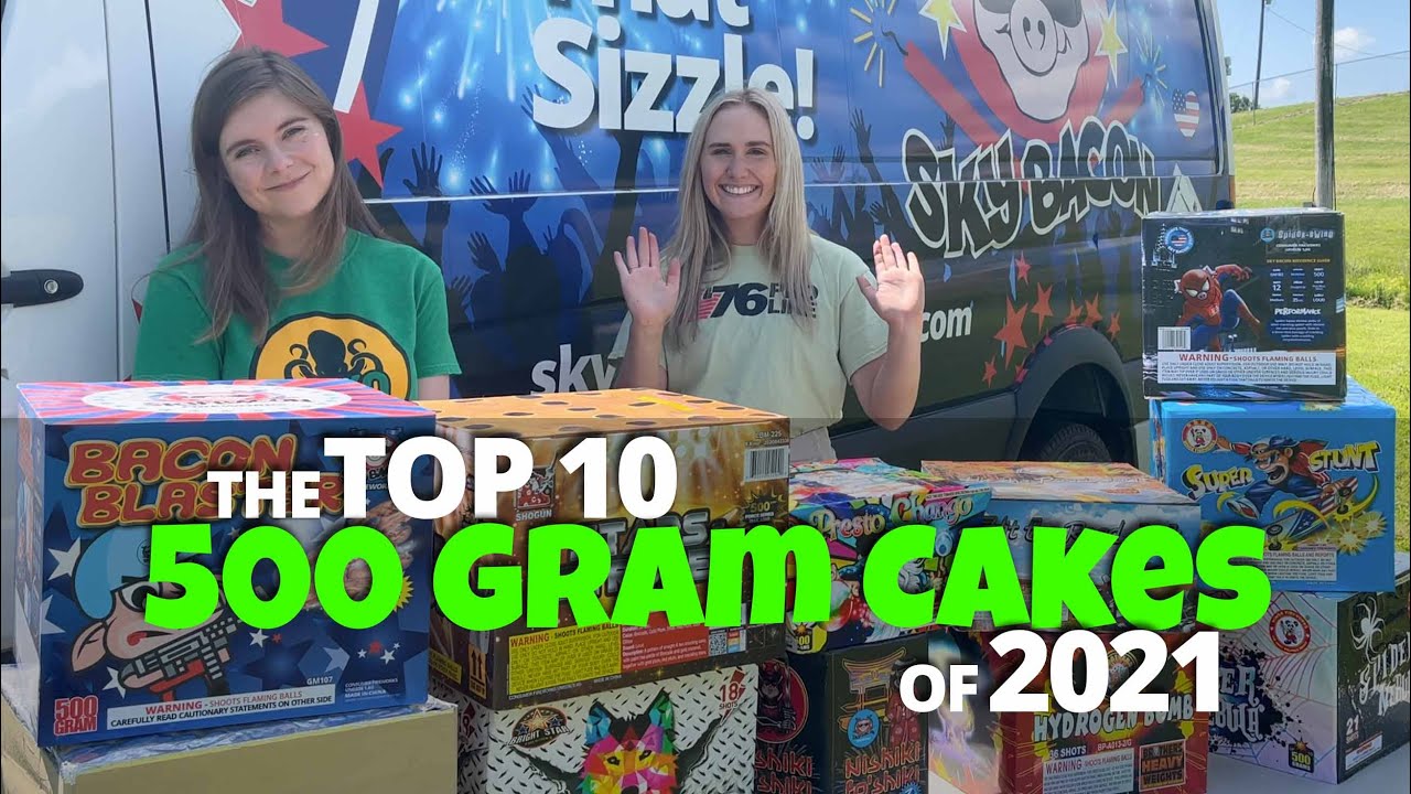 Top 10 Fireworks of 2021 - 500G Multi-Shot Cakes