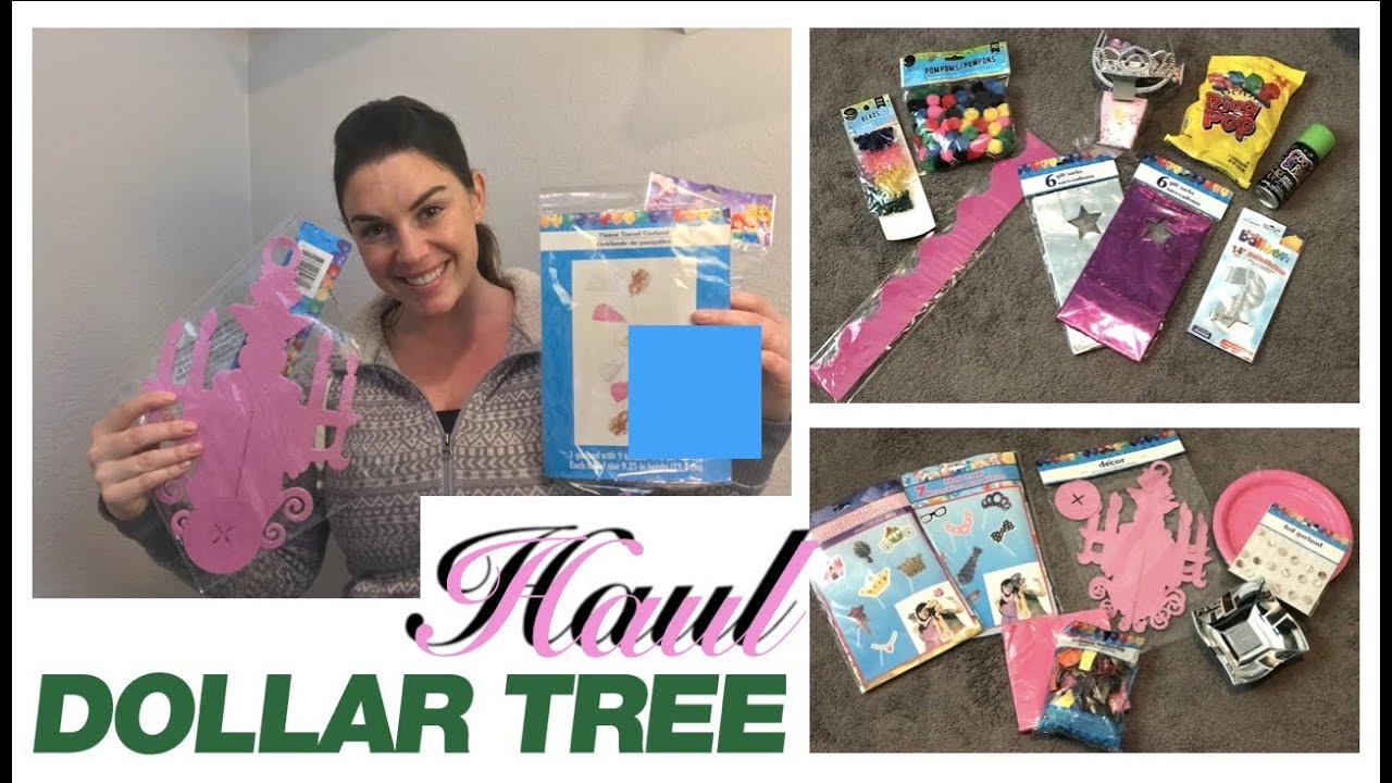 Dollar Tree Haul!! Girls Birthday / Spring Decor!! March 2018