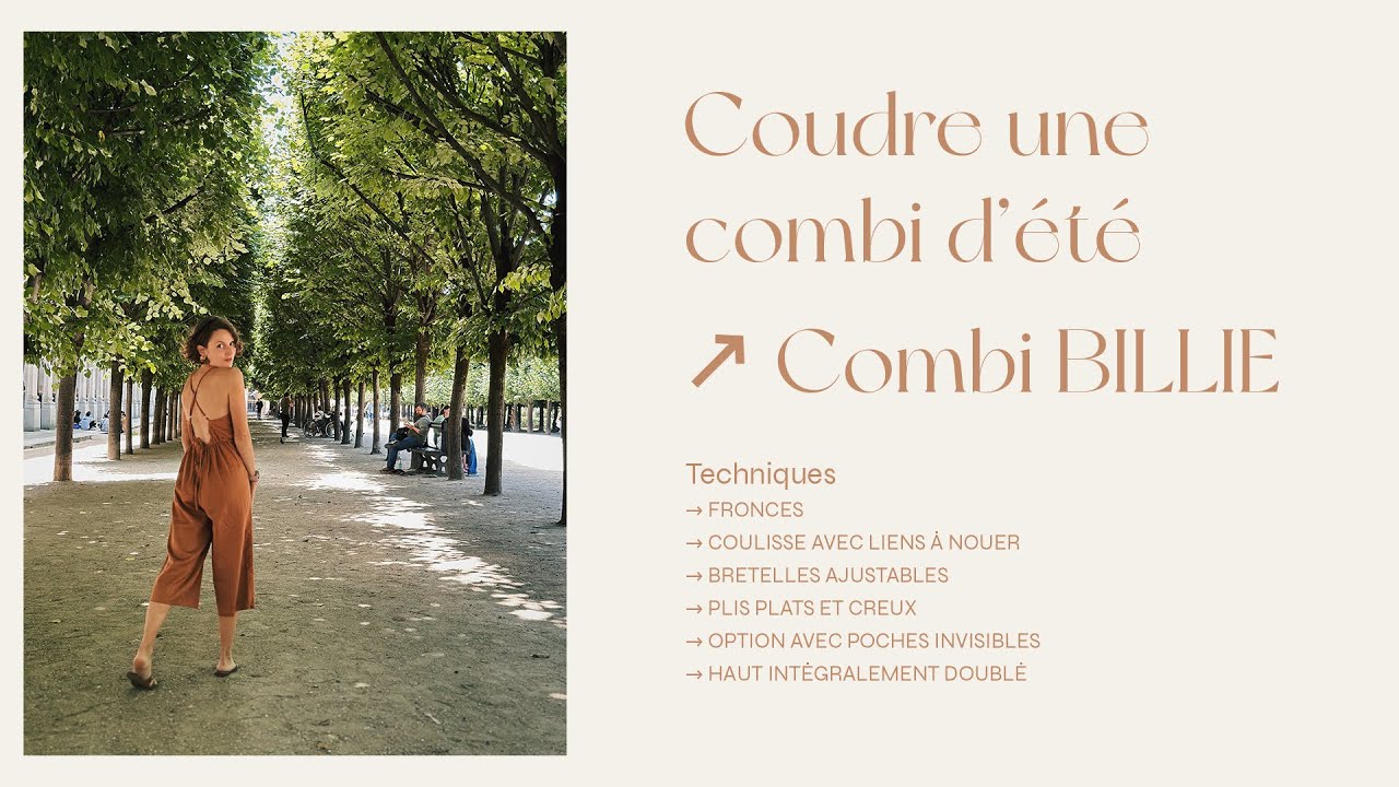 Tuto : Comment coudre une combi d'été facilement en quelques étapes