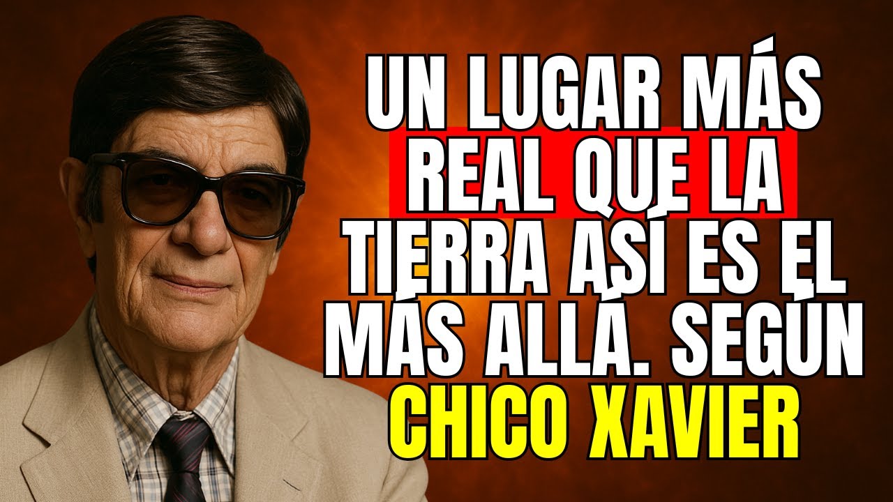 ASÍ ES EL MUNDO ESPIRITUAL: LA INCREÍBLE DESCRIPCIÓN DE CHICO XAVIER DEL MÁS ALLÁ