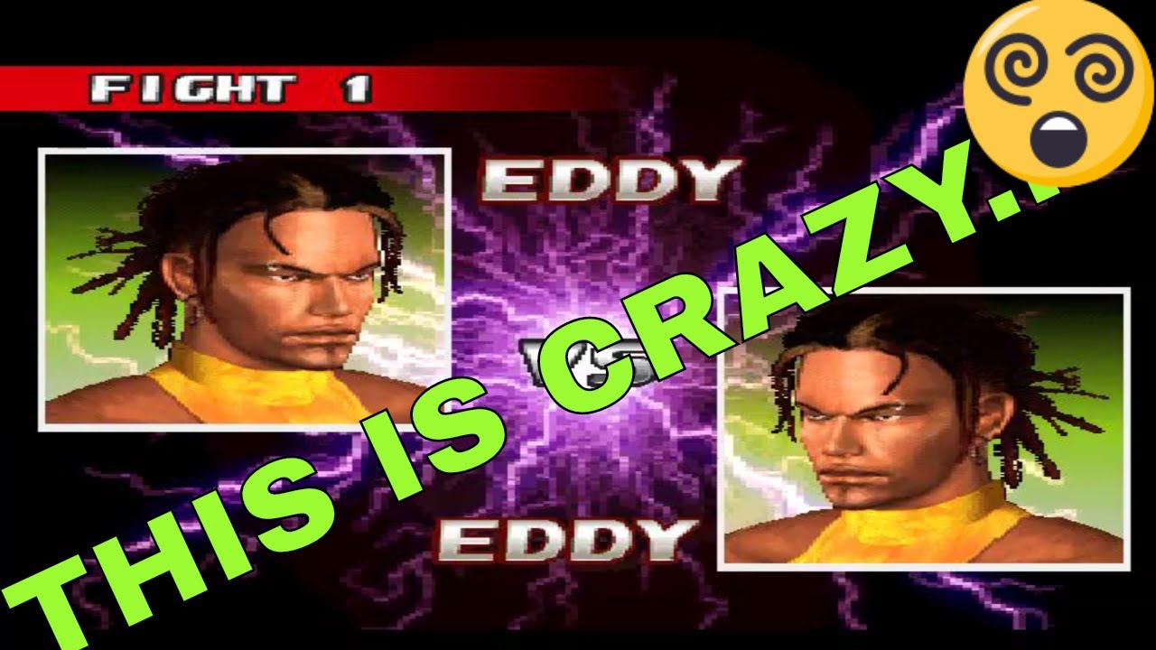 TEKKEN 3 - EDDY vs EDDY 5 MATCHES SERIES | EDDY GORDO | ABSOLUTE CRAZY