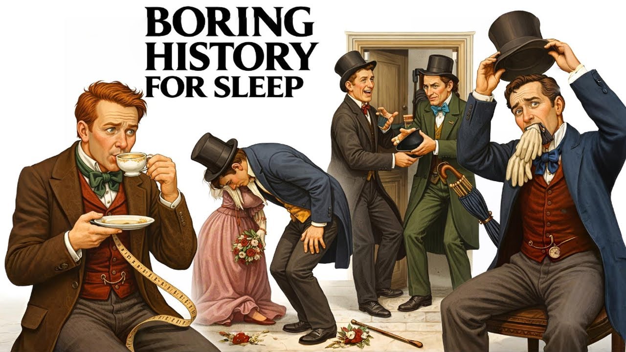 🕯️🎩📖 The Funniest Gentleman Rules of the Victorian Era 😴 | History for Sleep