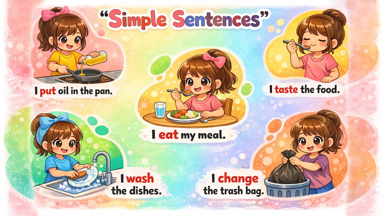 Speak and Learn English in the Kitchen with Jena