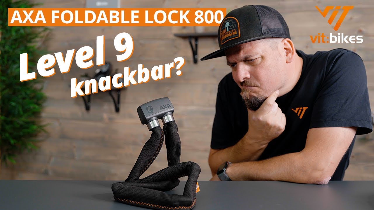 Geknackt in Sekunden? Das soll Level 9 sein?! 😖🔧 AXA Foldable Lock 800 im Test