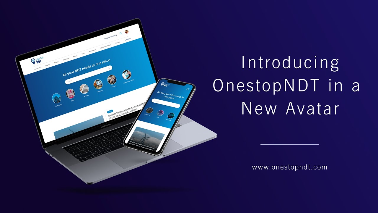 OnestopNDT | A new avatar of our website
