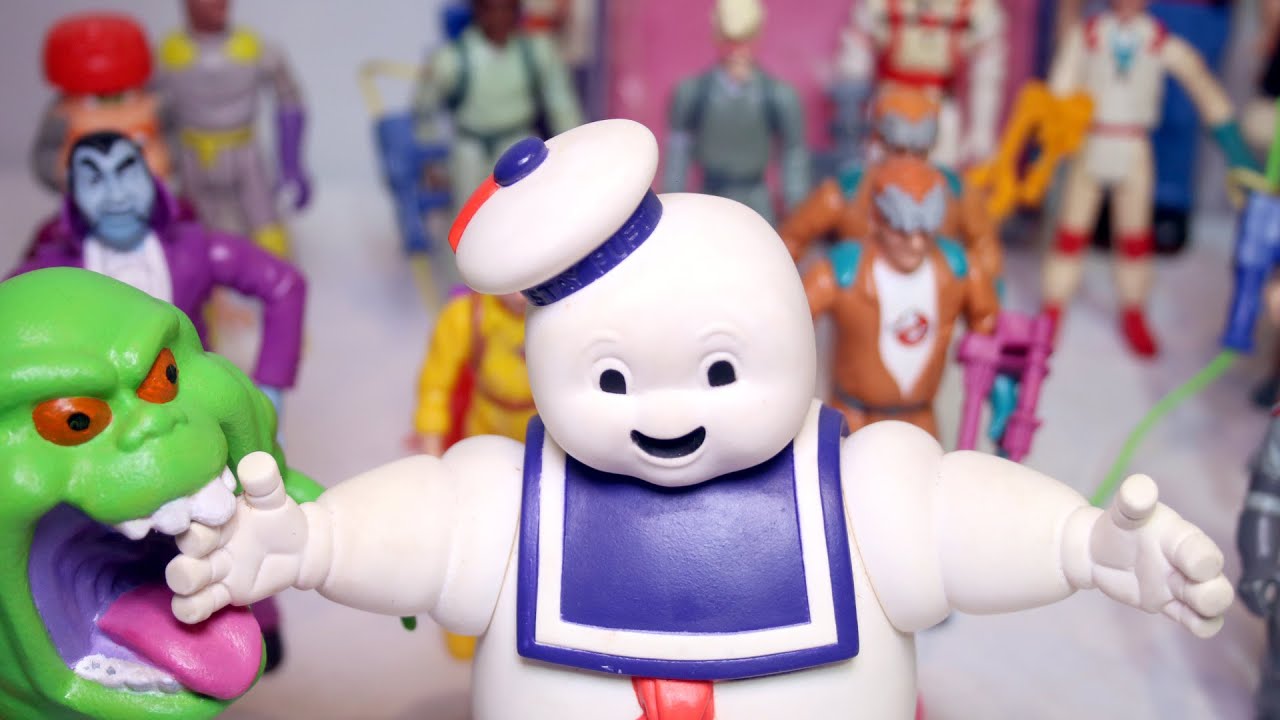 COLEÇÃO DE BONECOS OS CAÇA FANTASMAS GHOSTBUSTERS ANOS 80 KENNER